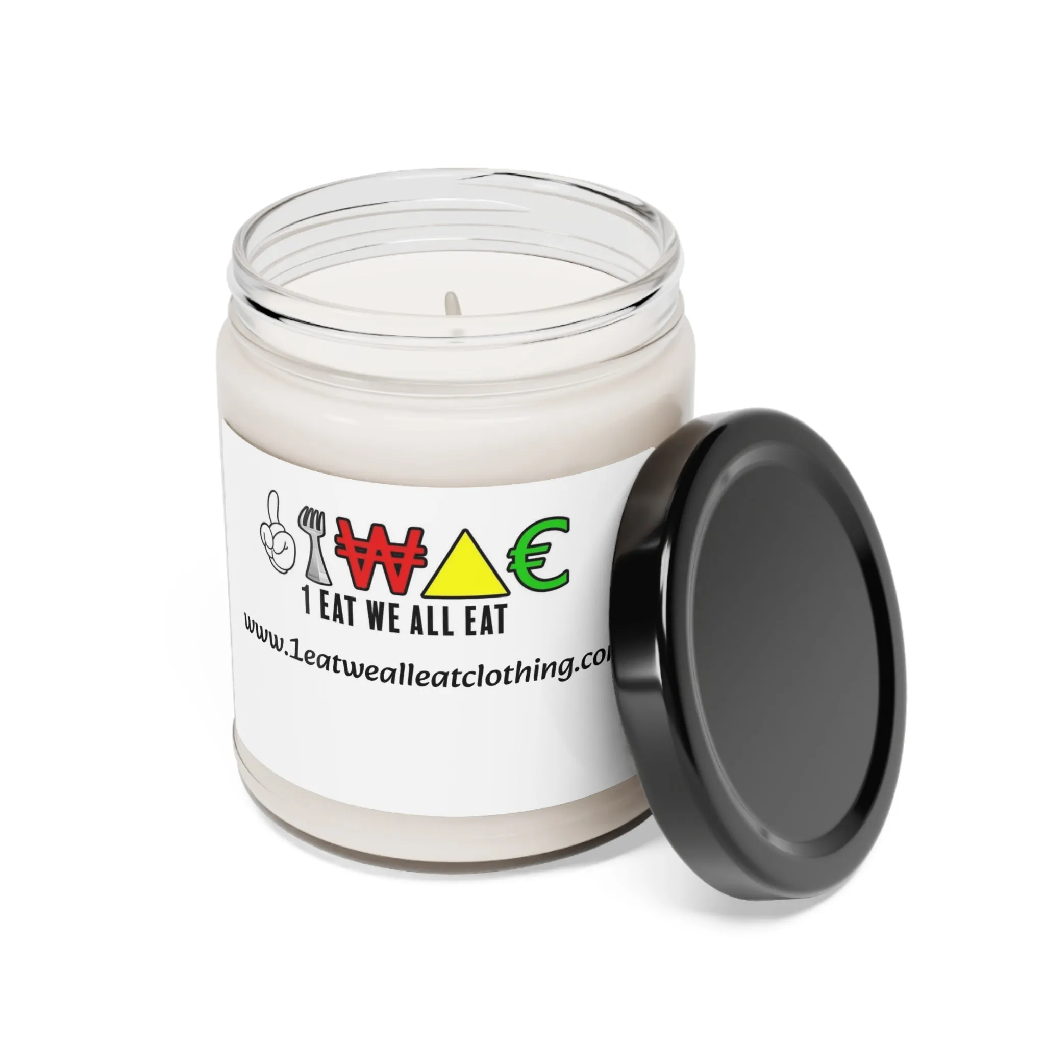 1 Eat We All Eat Scented Soy Candle, 9oz