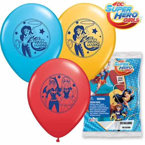 12 inch DC SUPER HERO GIRLS (6 PK)