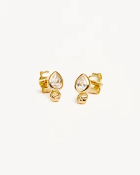 18k Gold Vermeil Adore You Stud Earrings