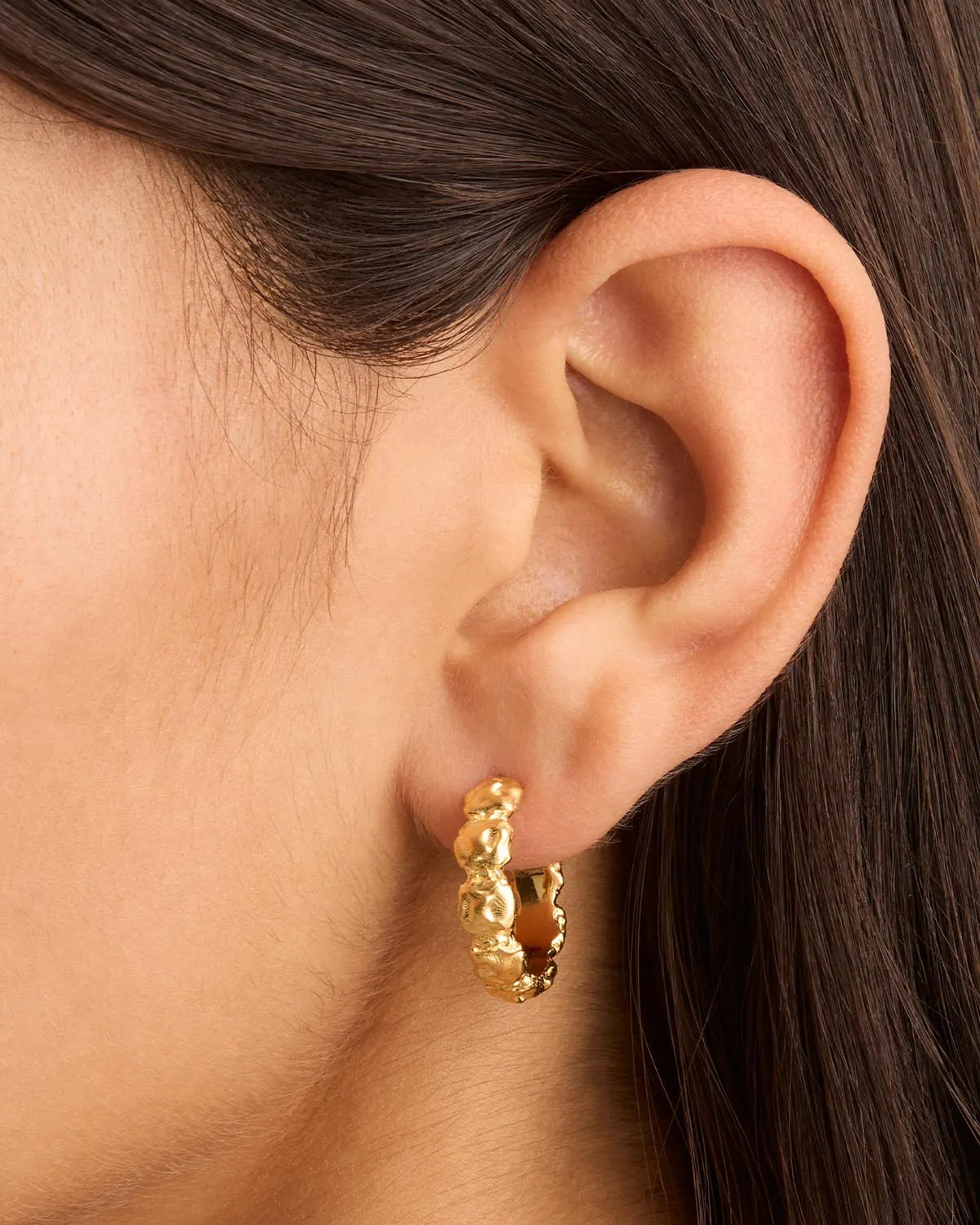 18k Gold Vermeil All Kinds of Beautiful Hoops