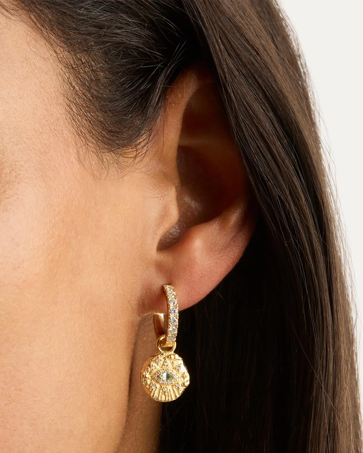 18k Gold Vermeil Awaken Hoops