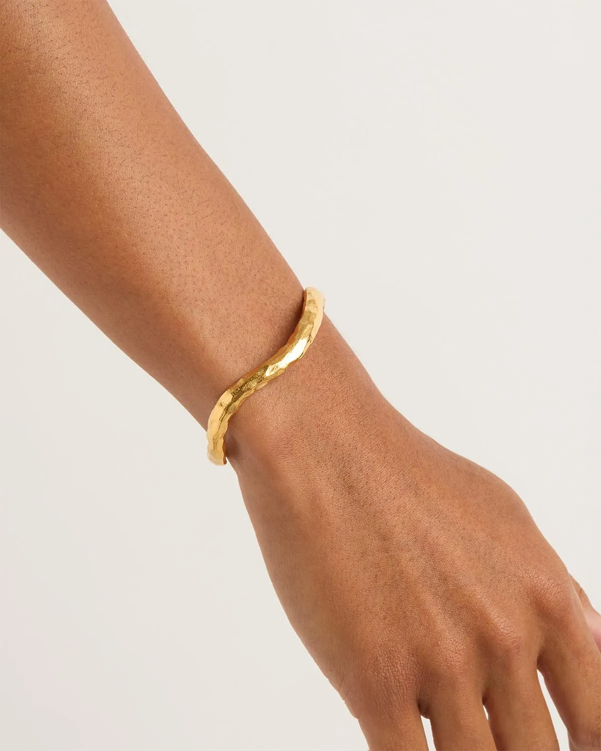 18k Gold Vermeil Horizon Cuff