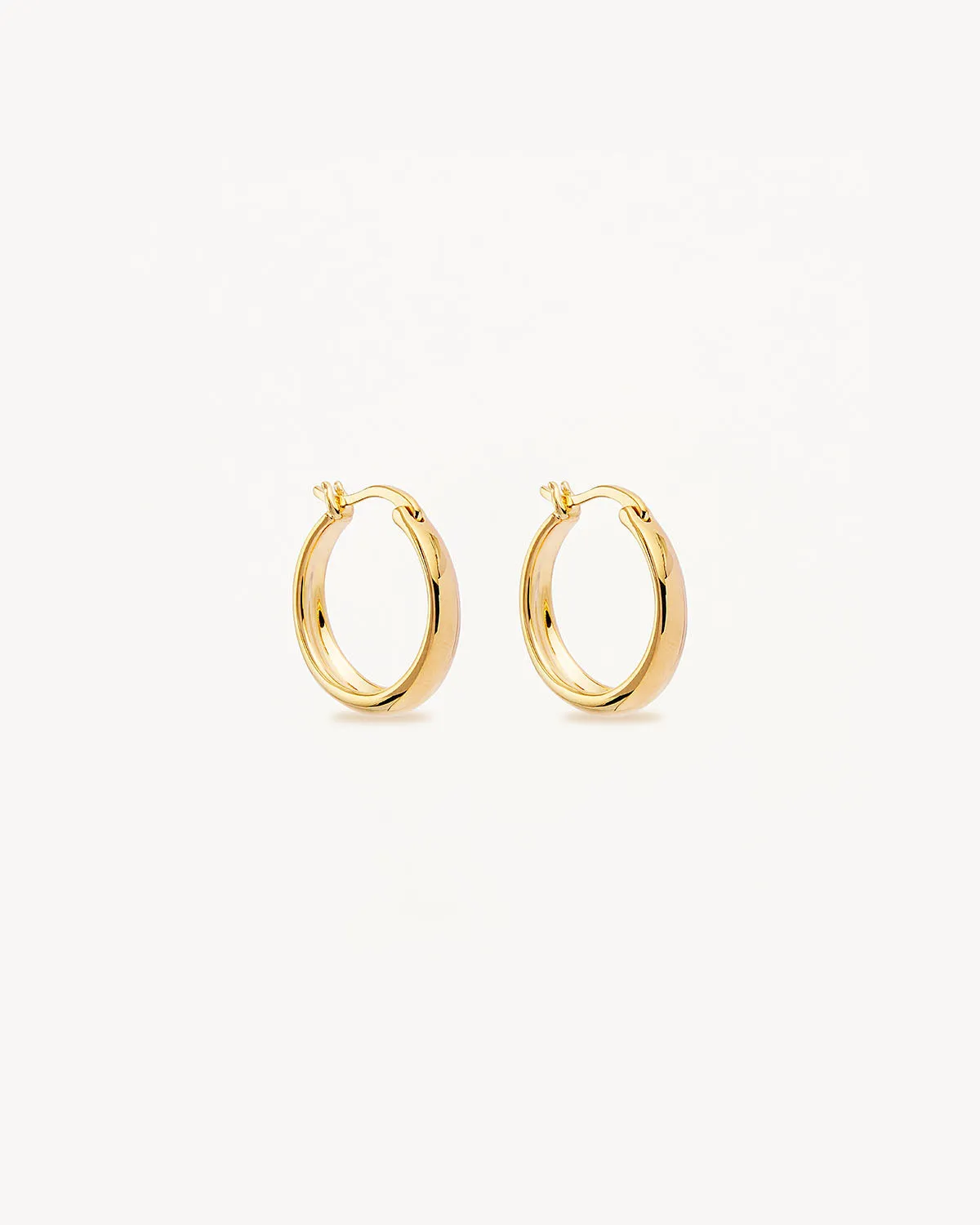 18k Gold Vermeil Infinite Horizon Large Hoops