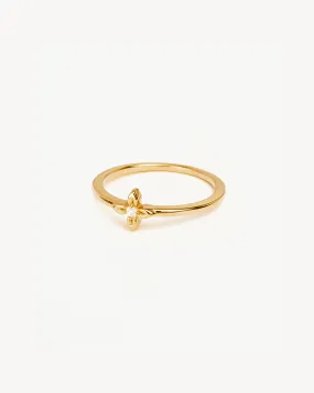 18k Gold Vermeil Live in Light Ring