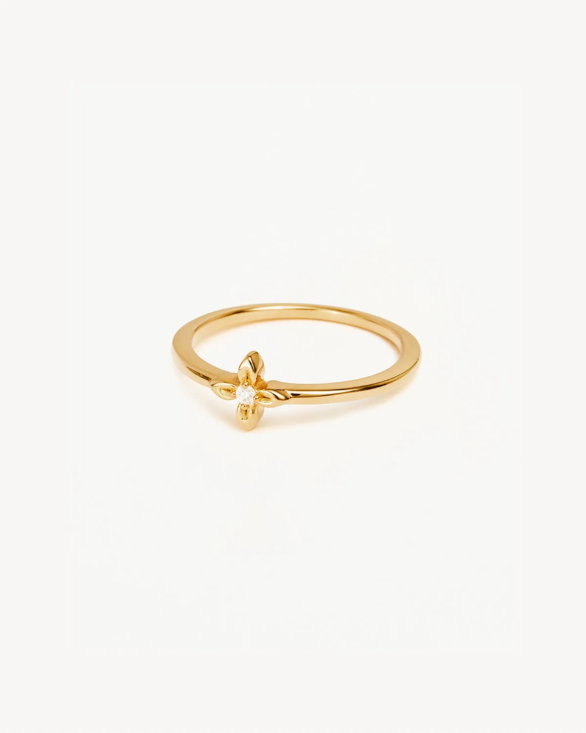 18k Gold Vermeil Live in Light Ring