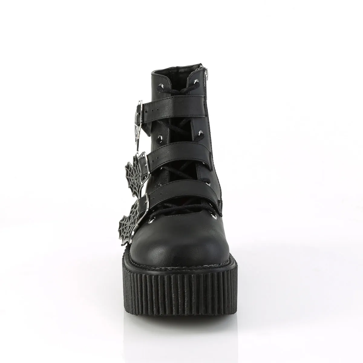 3 Inch Platform CREEPER-260 Black Pu