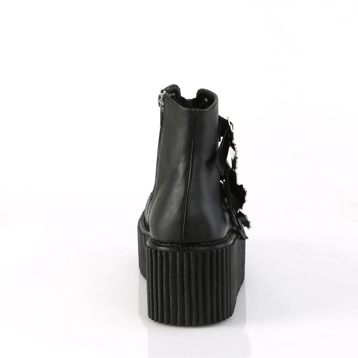 3 Inch Platform CREEPER-260 Black Pu