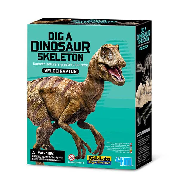 4M Kidz Labs / Velociraptor Sk'ton Excav Kit