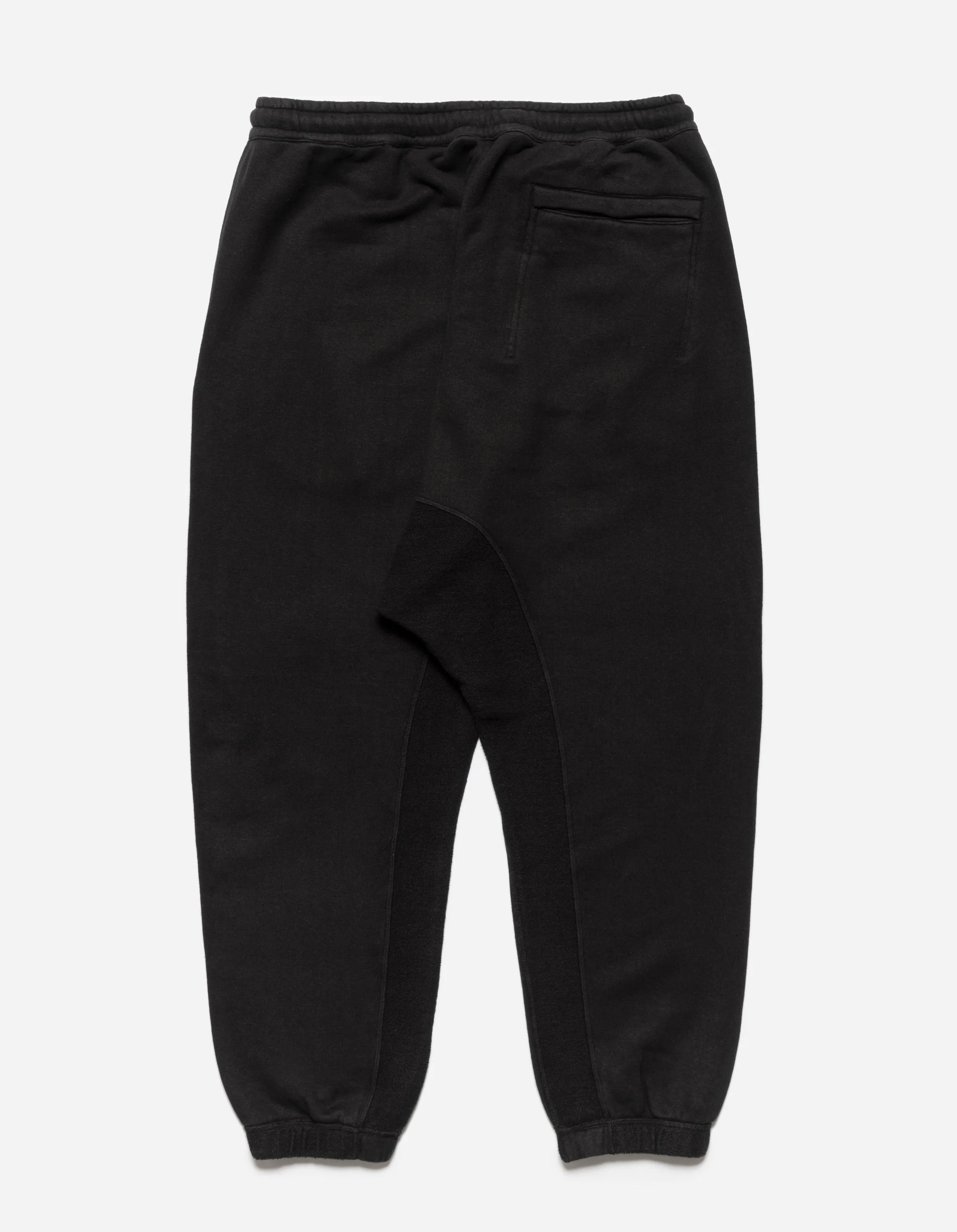 5003 Kesagiri Hemp Low Sweatpants Black BLK-108F