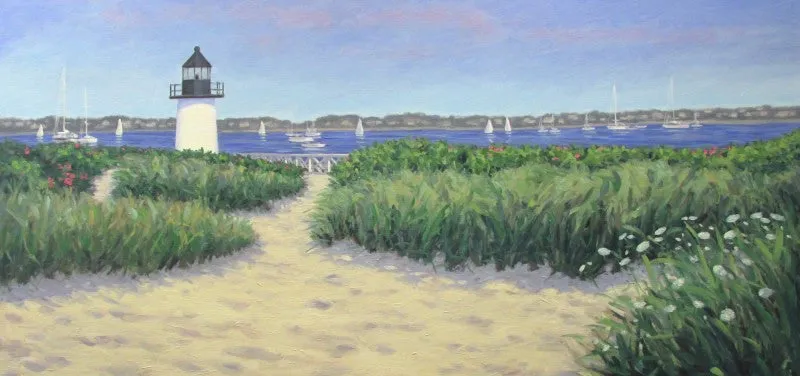 A PERFECT DAY by Cheryl Davis - Nantucket Painting