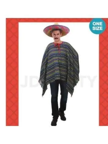 Adult Mexican Poncho