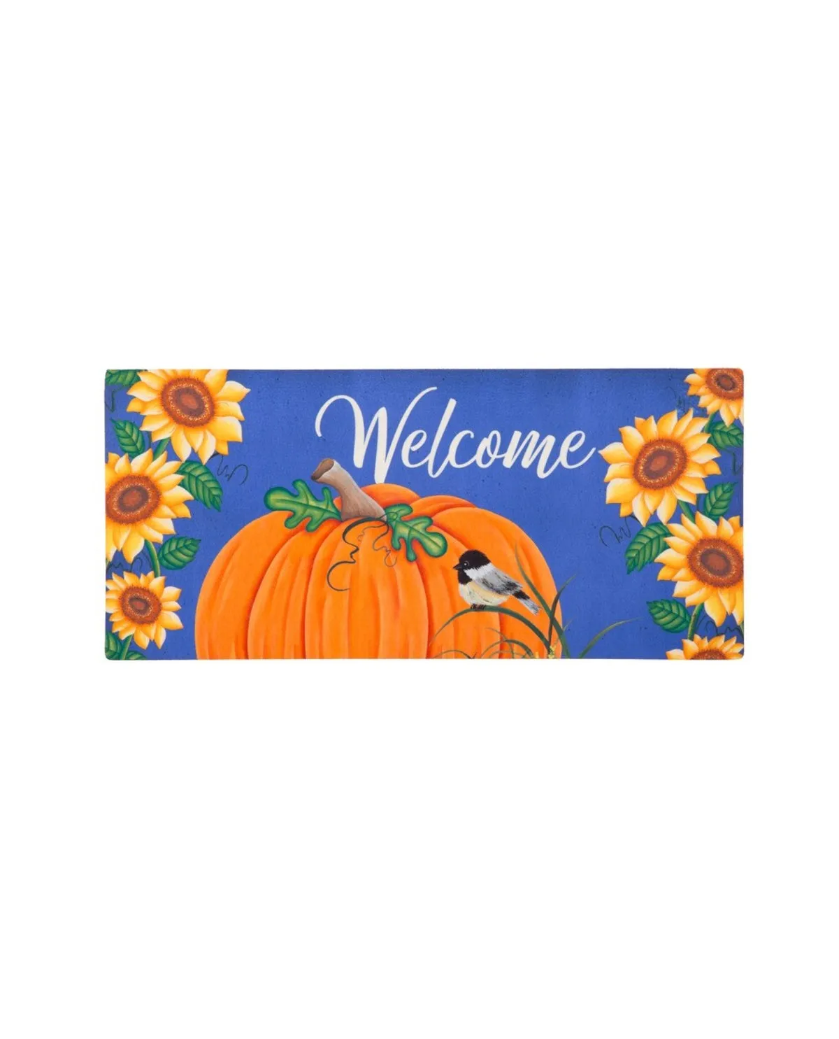 All Things Pumpkin and Sunflowers Sassafras Switch Mat