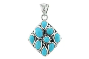 Amanzi Pendant- Turquoise