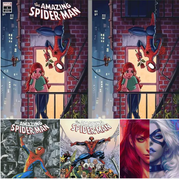 AMAZING SPIDER-MAN 1 CHRISSIE ZULLO VARIANT