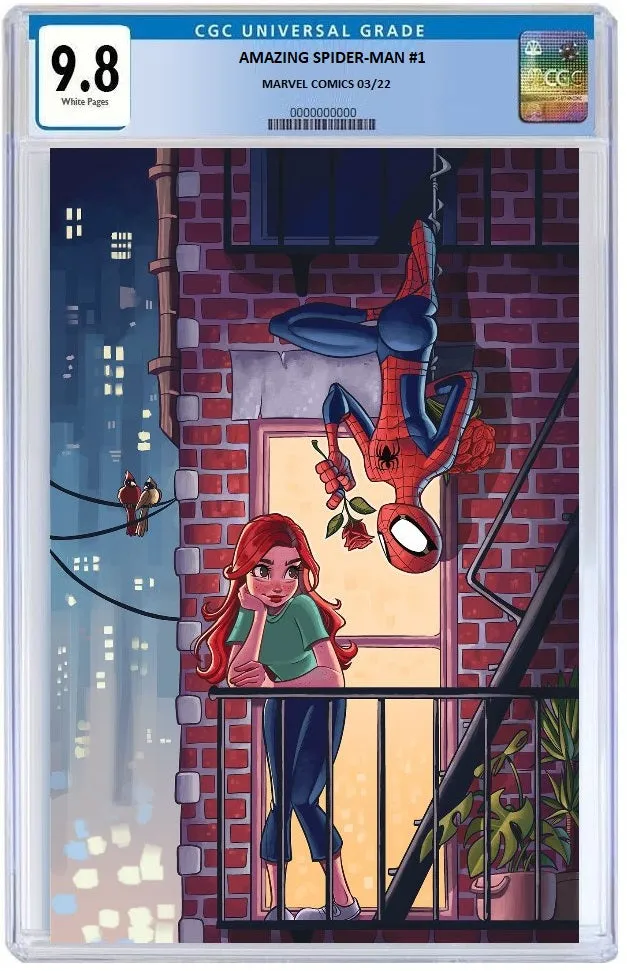 AMAZING SPIDER-MAN 1 CHRISSIE ZULLO VARIANT