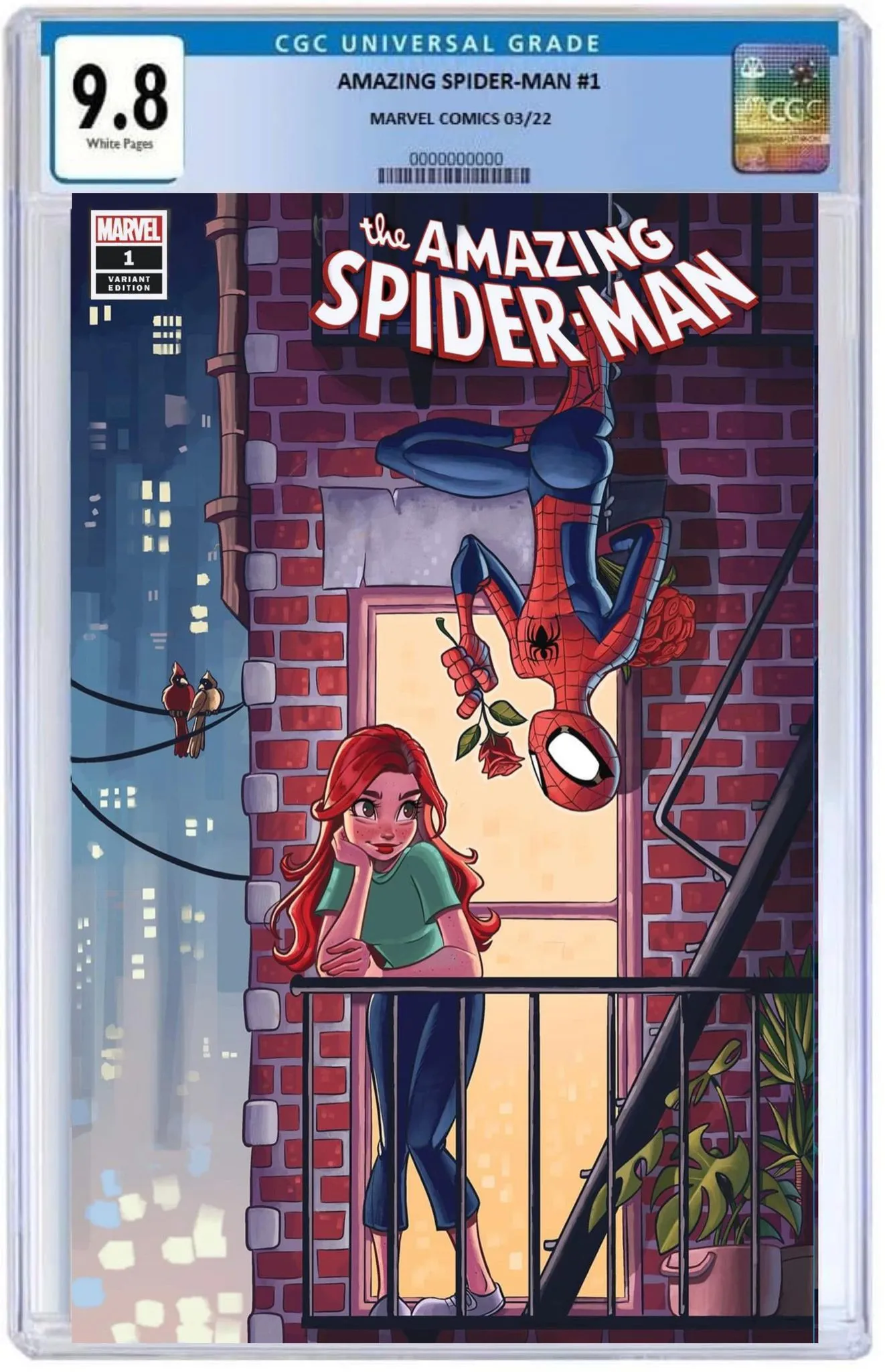 AMAZING SPIDER-MAN 1 CHRISSIE ZULLO VARIANT