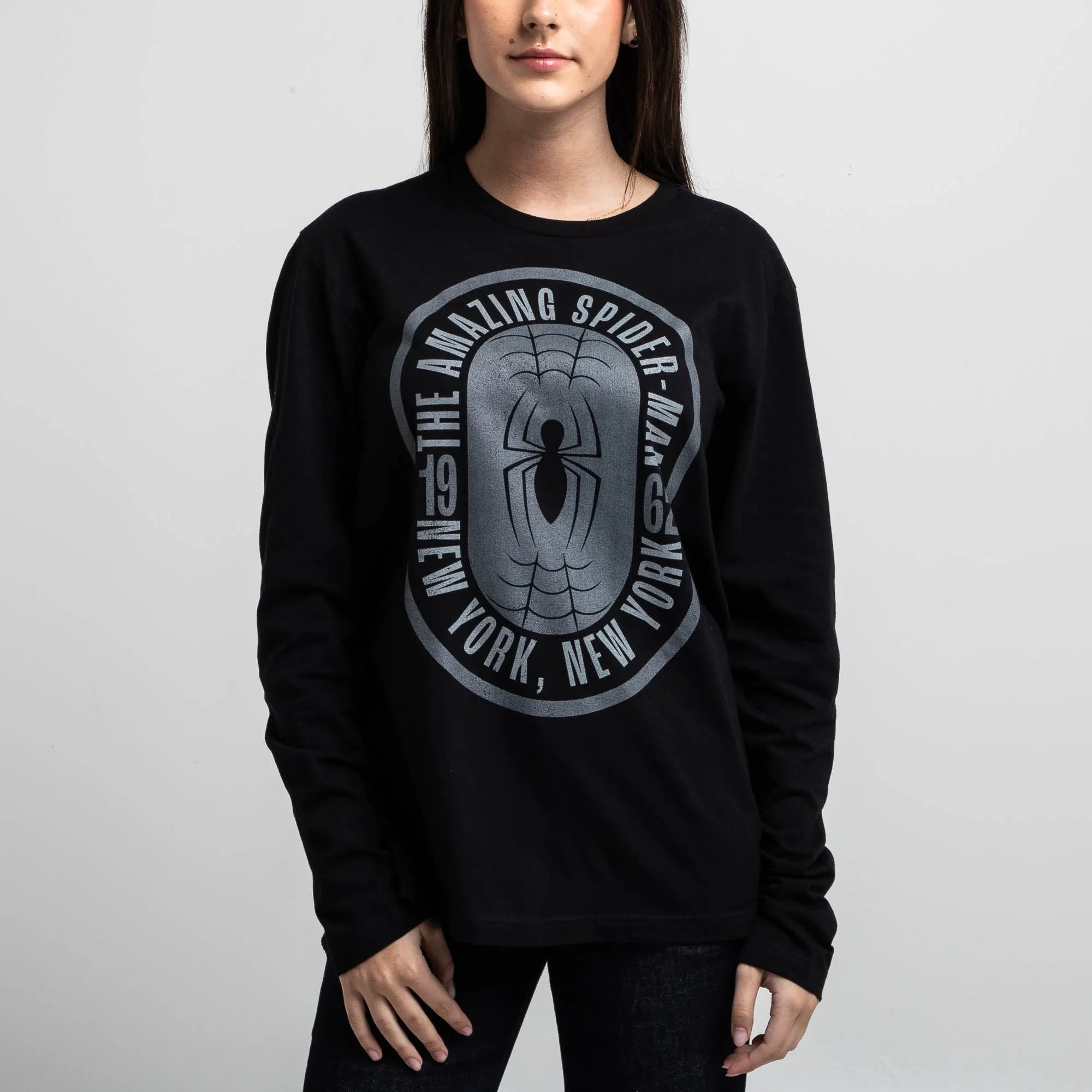 Amazing Spider-Man 1962 New York Black Long Sleeve