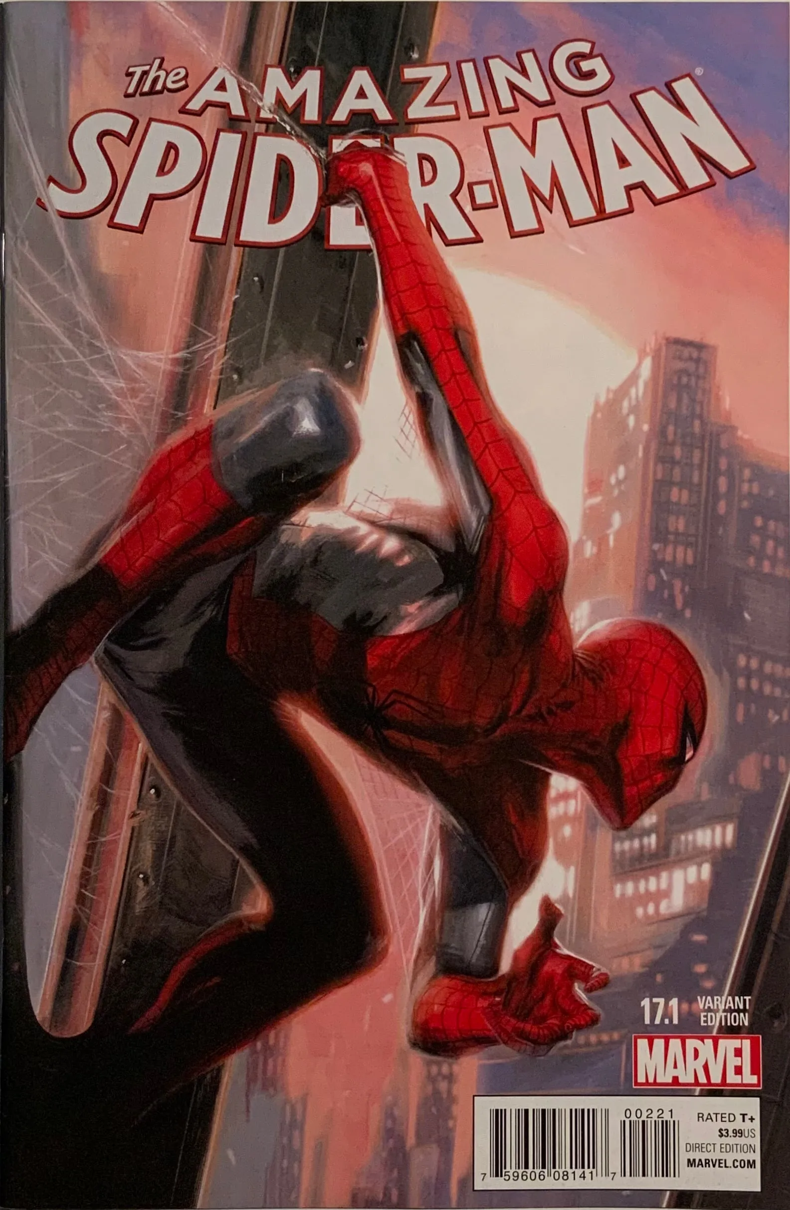 AMAZING SPIDER-MAN (2014-2015) #17.1 DELL’OTTO VARIANT COVER