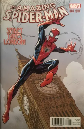 AMAZING SPIDER-MAN (2015-2018) # 1 BAGLEY 1:25 VARIANT COVER