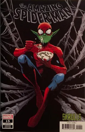 AMAZING SPIDER-MAN (2018-2022) #15 SKRULLS VARIANT COVER