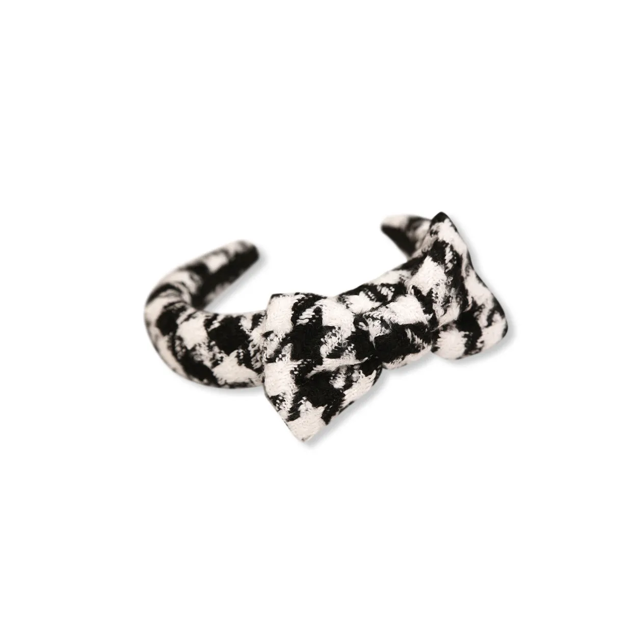 Amelia Tweed Houndstooth Headband