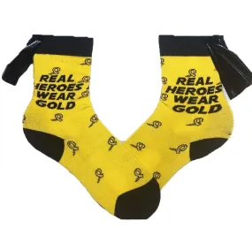 American Cancer Society Super Hero Cape Crew Socks