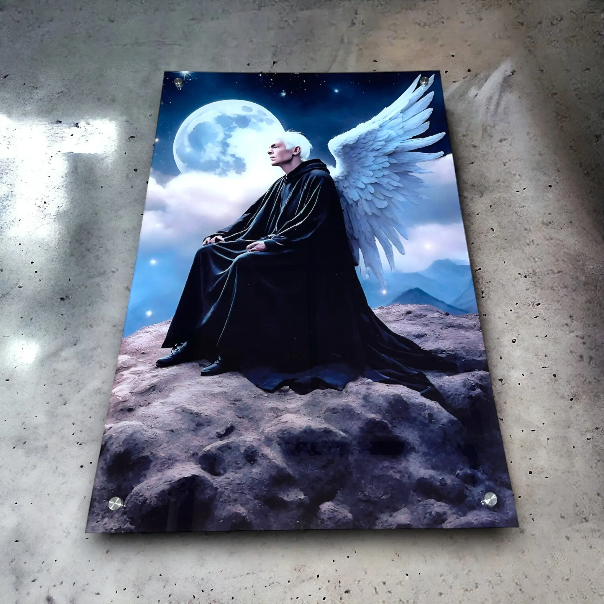 Angelic Grace (Gothic) Acrylic Wall Art