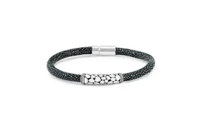 Api Bracelet- Black Stingray