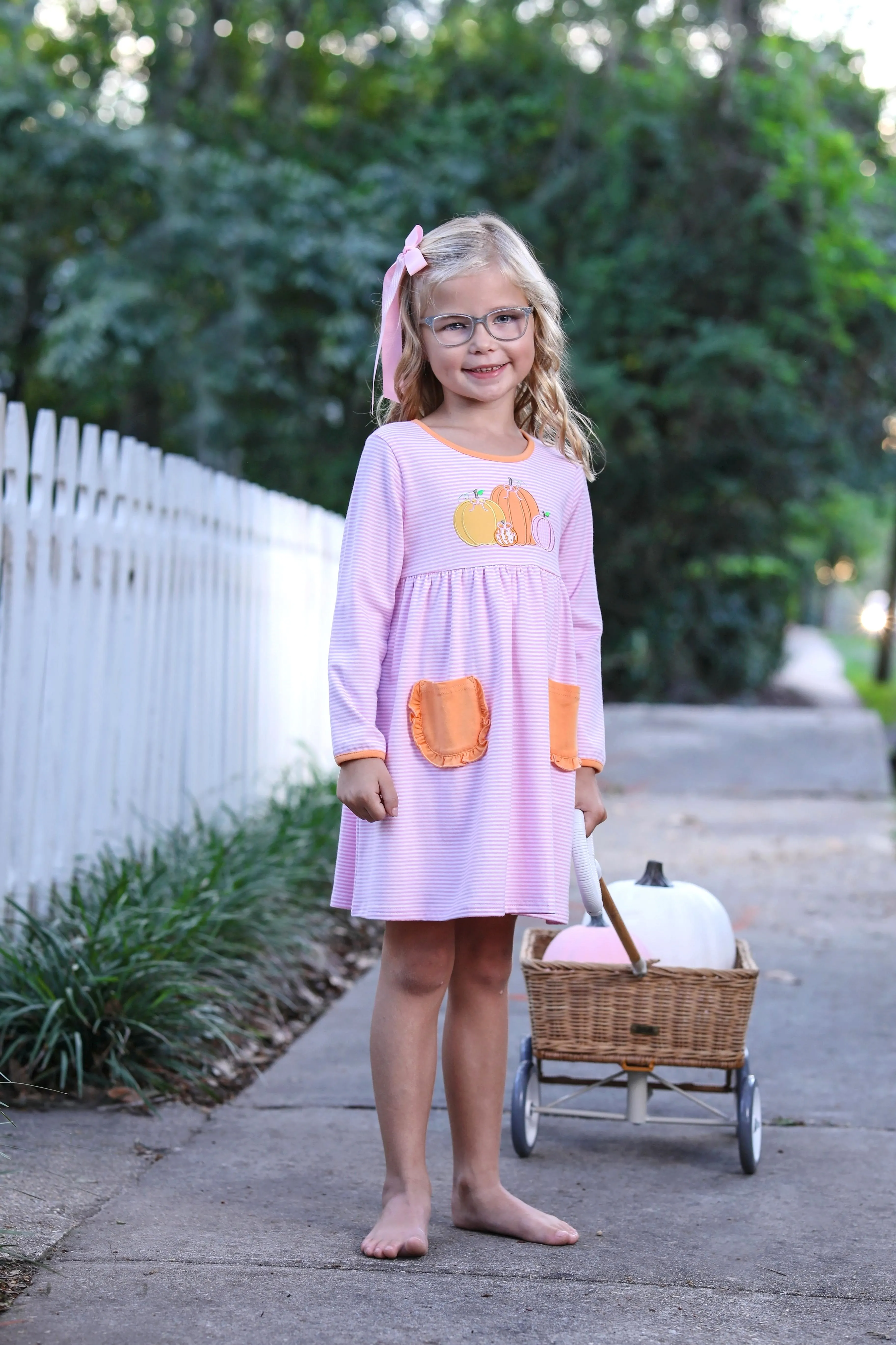 Applique Dress | Pumpkin Patch