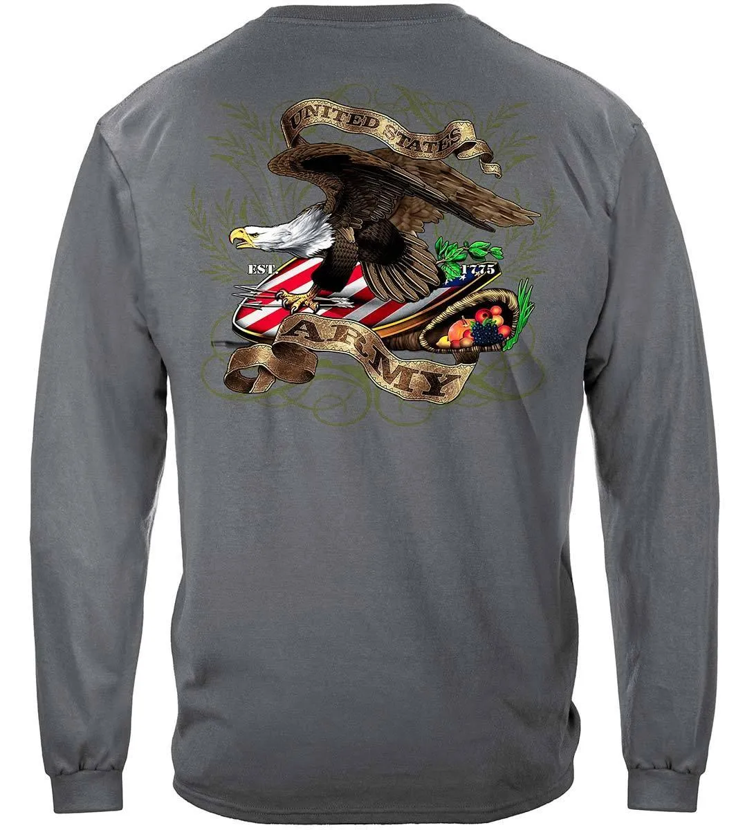 Army Shield And Eagle Hoodie