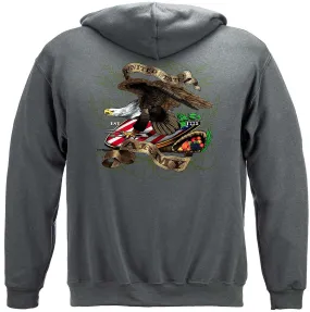 Army Shield And Eagle Hoodie