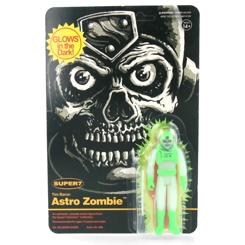 Astro Zombie (Glow) - Astro Zombie ReAction Figures Wave 4