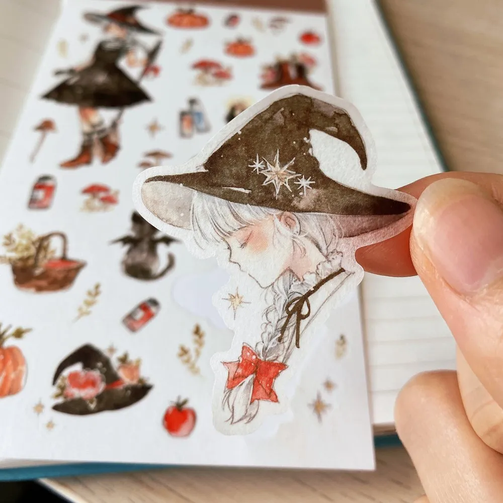 Autumn's Witch Sticker Sheet