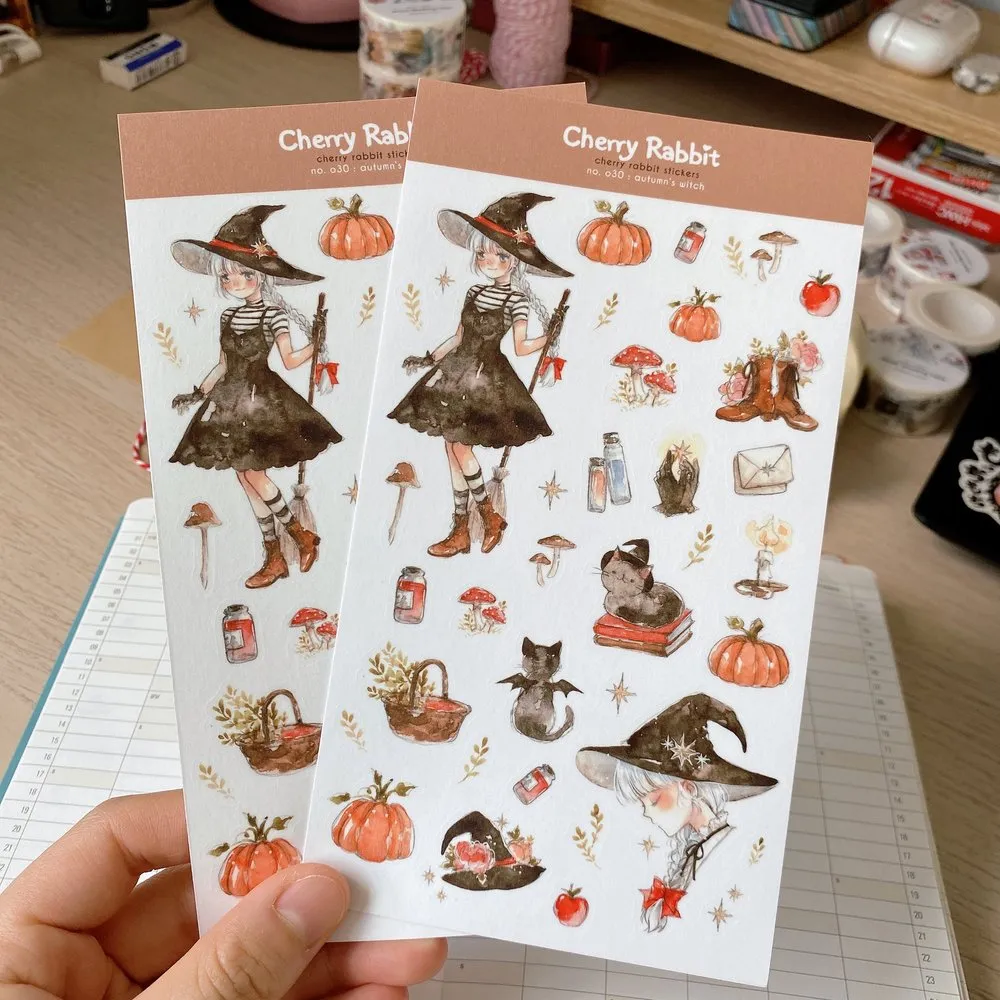 Autumn's Witch Sticker Sheet