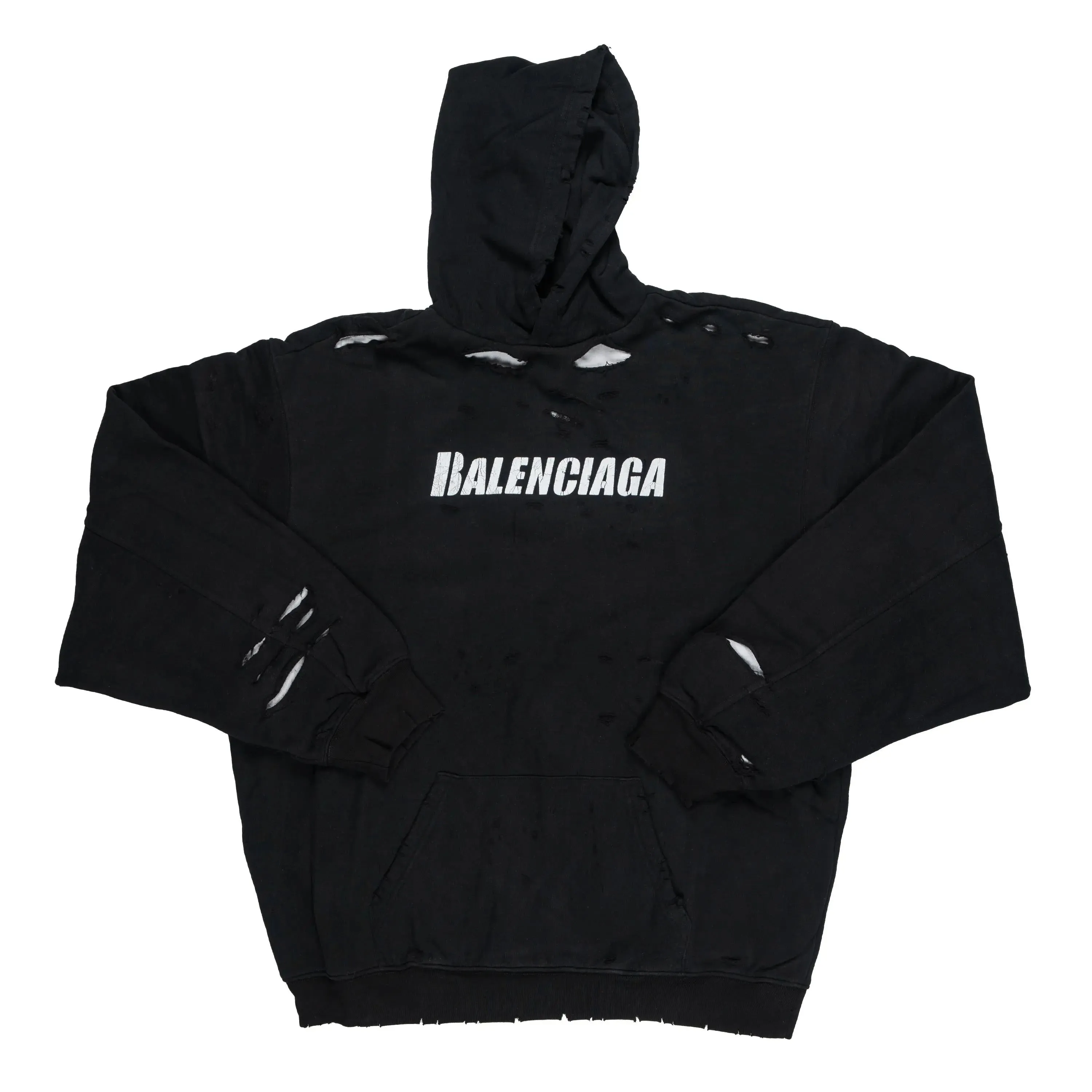 Balenciaga Destroyed Hoodie