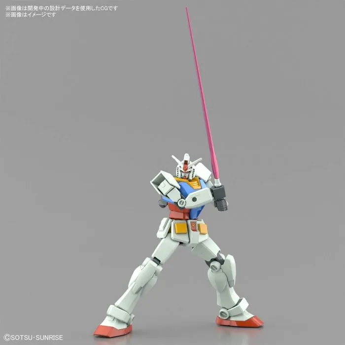 Bandai - Entry Grade: RX-78-2 Gundam [Full Weapon Set] 1/144