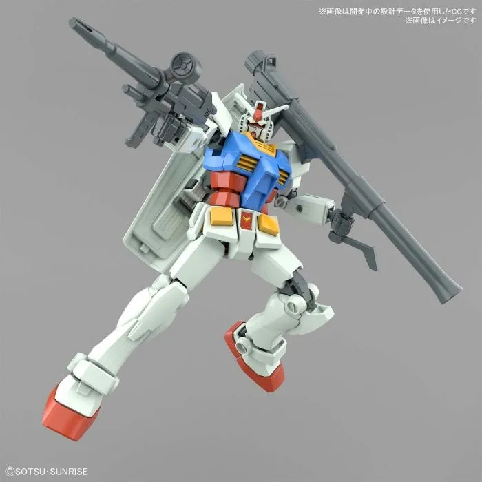 Bandai - Entry Grade: RX-78-2 Gundam [Full Weapon Set] 1/144