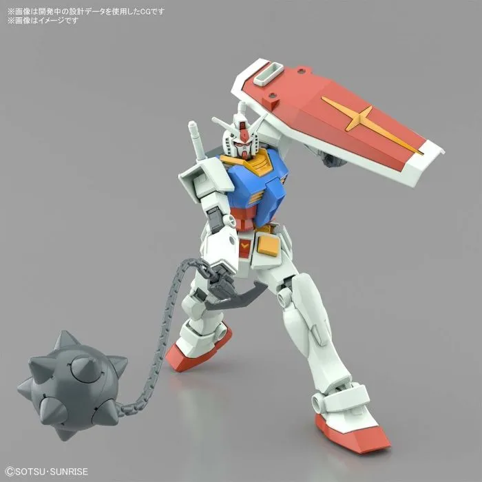 Bandai - Entry Grade: RX-78-2 Gundam [Full Weapon Set] 1/144