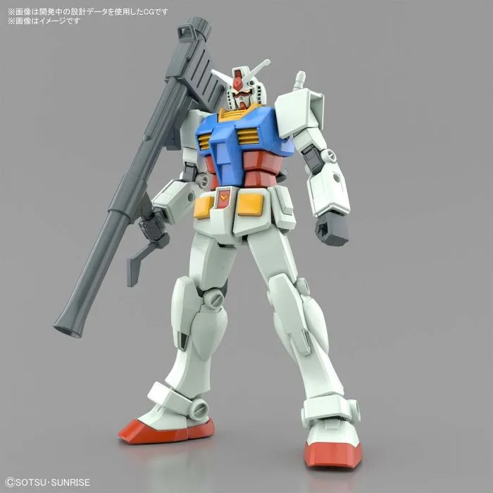 Bandai - Entry Grade: RX-78-2 Gundam [Full Weapon Set] 1/144