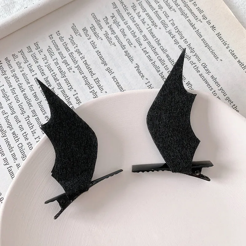 Bat Wing Hair Clips