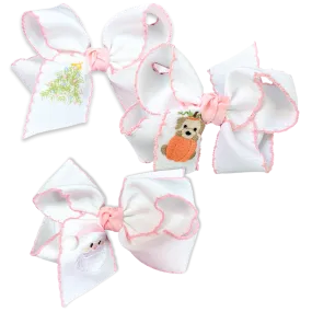 BC Embroidered Bow - Large