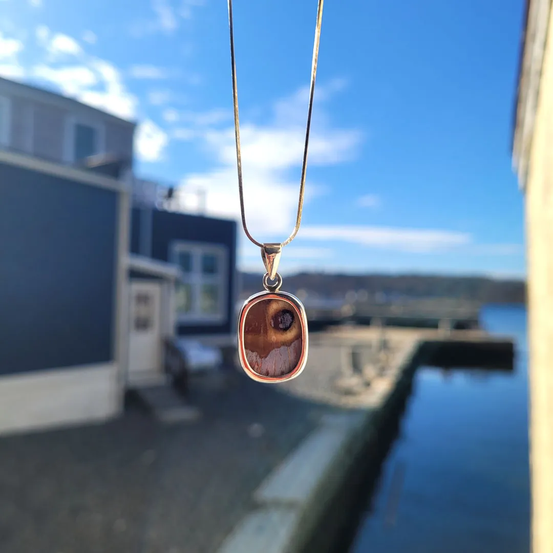 Beautiful Real Butterfly Wings and Sterling Silver Pendant