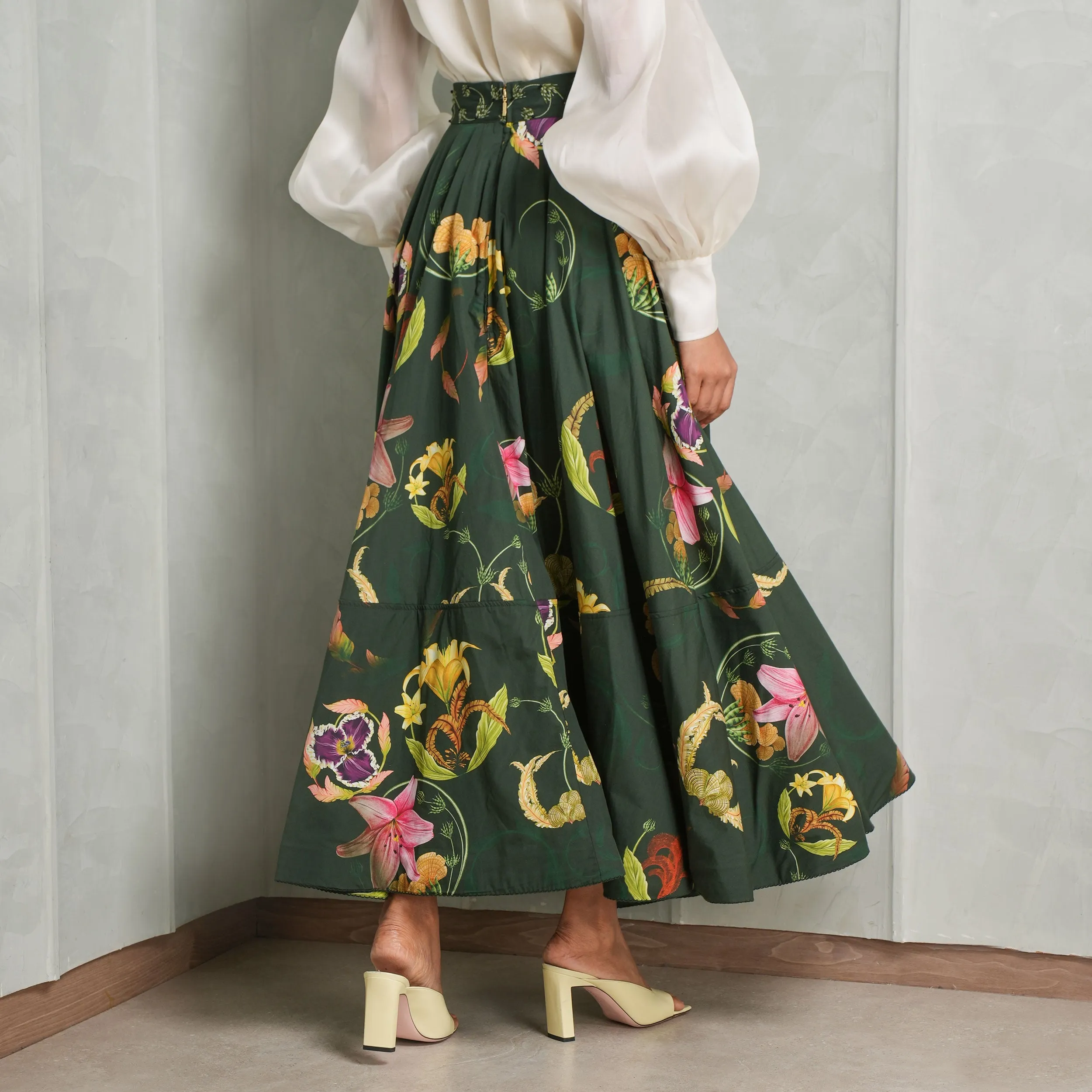 Bergamota Marina Skirt