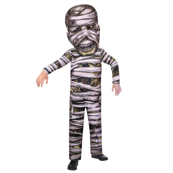 Big Head Zombie Mummy Costume