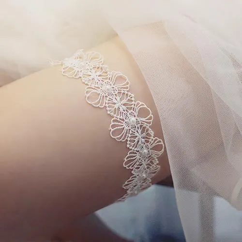 Black Lace Wedding Garter for Bride | GT2018