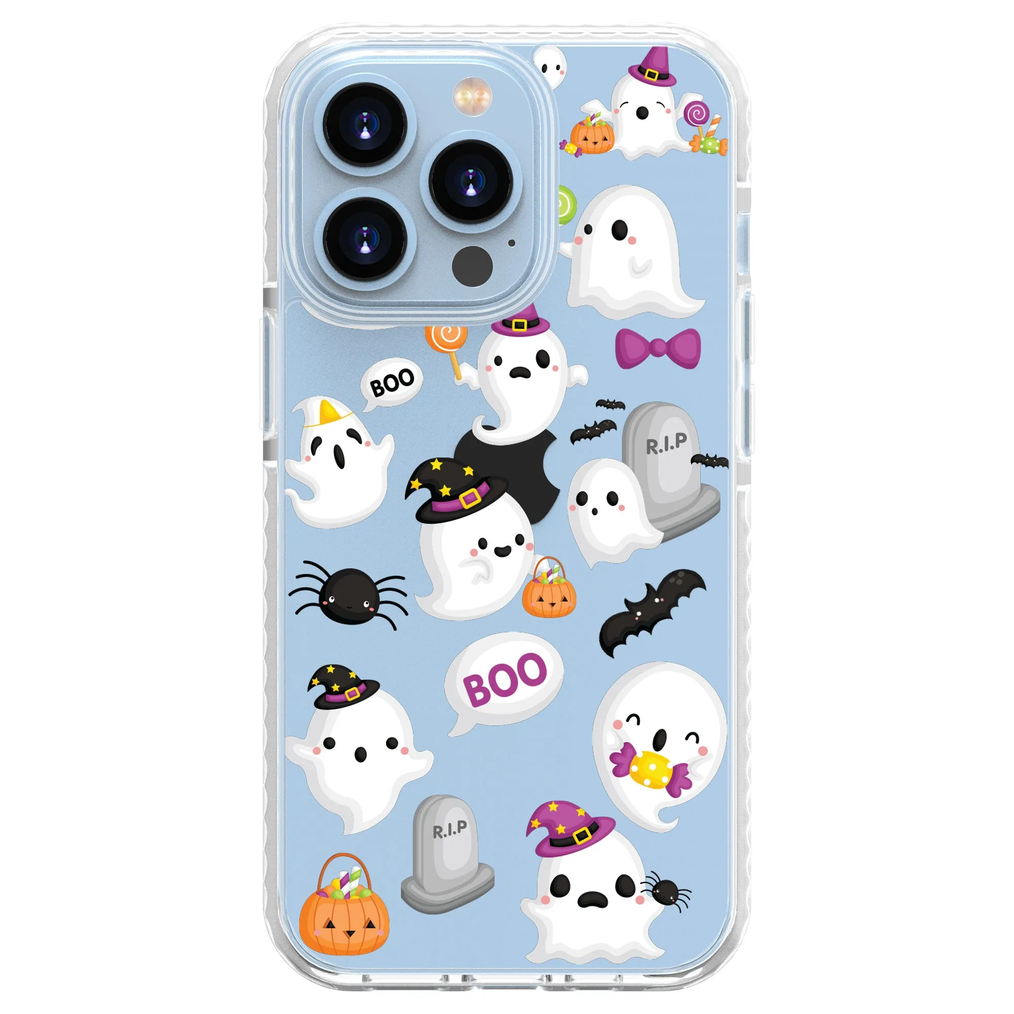 Boo Collage-Witch Theme iPhone Case