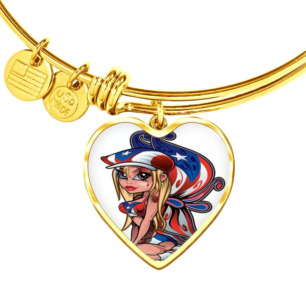 Boricua Fairy Bangle