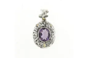 Brazil Pendant- Amethyst