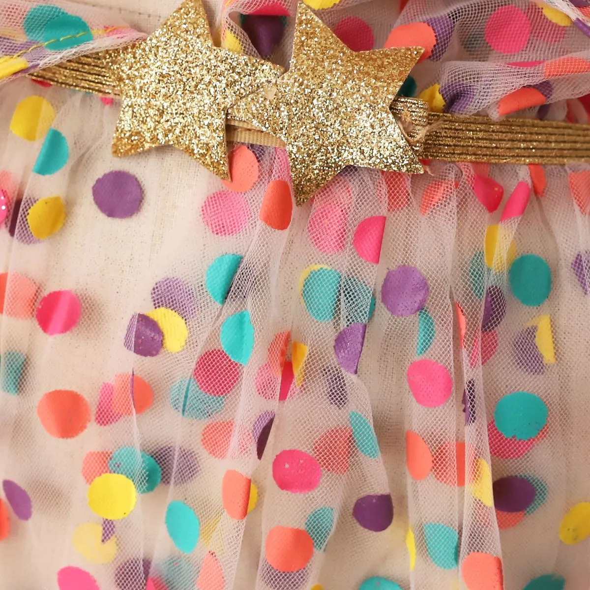 Cape Dress Up - Multicolor Polka Dot