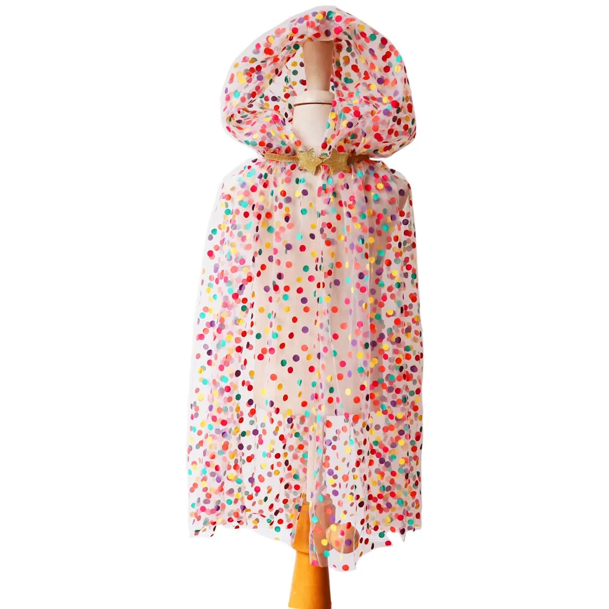 Cape Dress Up - Multicolor Polka Dot